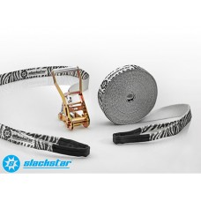 Slackline Zebra Guide Set 50mm, 2 piezas, 15mt